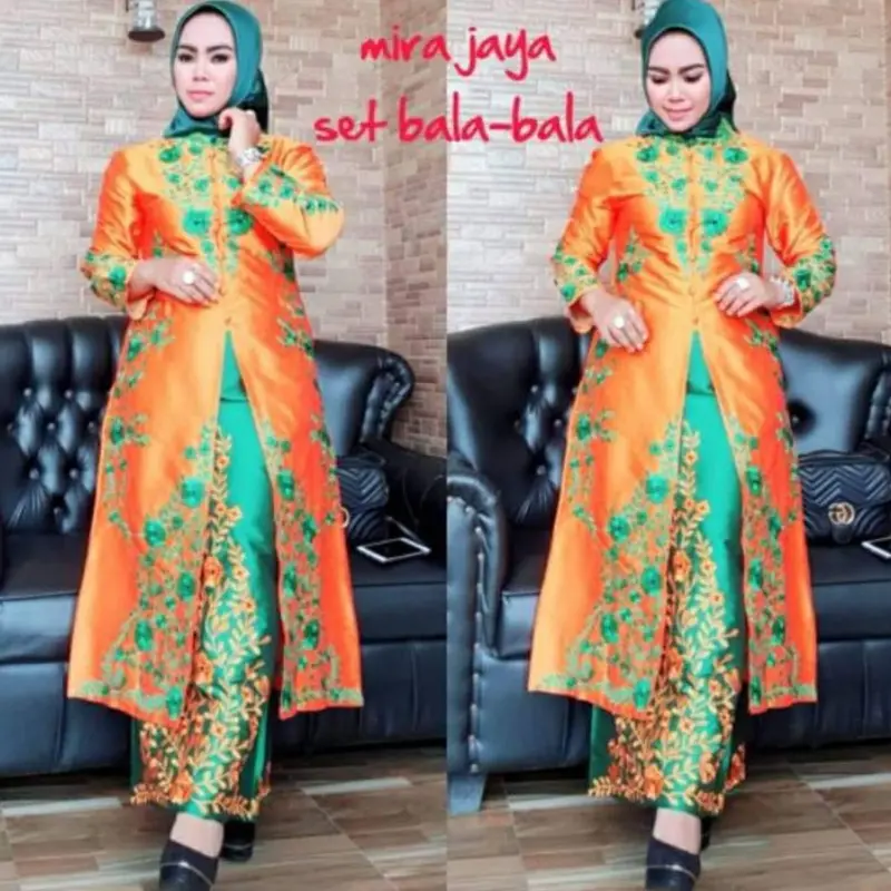 kEBAYA BORDIR SET BALA BALA//KEBAYA PESTA TERBARU 3