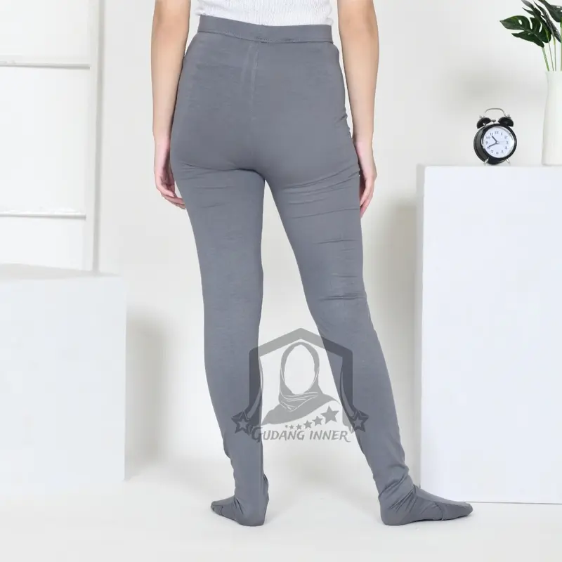 Legging Wudhu Dewasa Bahan Spandek Kaos Rayon Premium Nyaman 4
