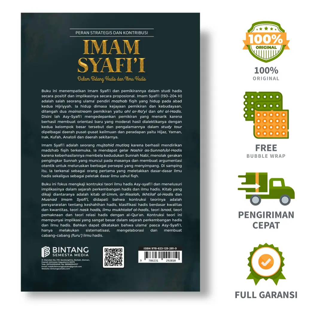 Peran Strategis dan Kontribusi Imam Syafi'i dalam Bidang Hadis dan Ilmu Hadis - M. Ikhsanudin, S.Ag., M.S.I.