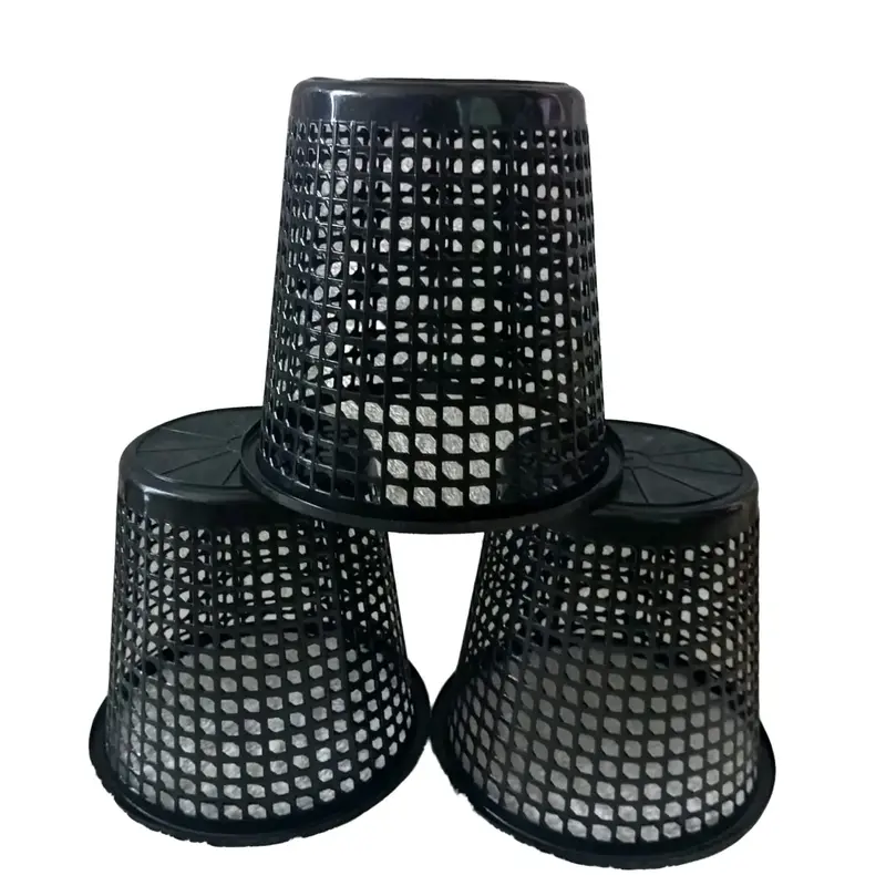 Tempat Sampah Plastik Dynamic Hitam Glossy Jumbo Diameter 27 CM - Keranjang Sampah Bulat 8003 Black 0