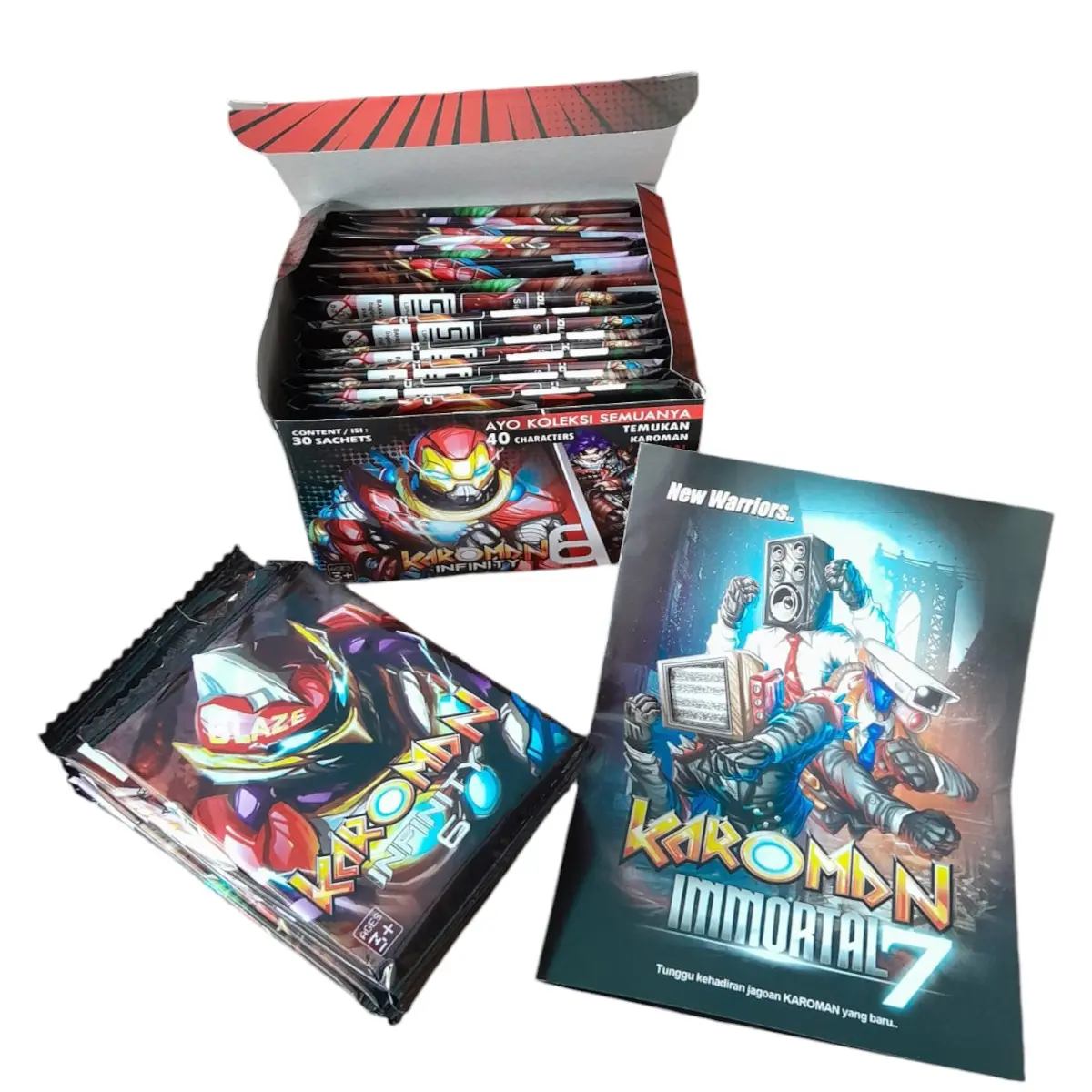 Mainan Karoman Infinity- Crazy Bird Dynasty- Karoman Immortal Infinity 6 - Mainan Puzzle Karoman Crazy Bird