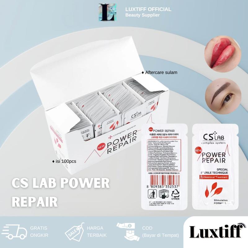 CS LAB AFTERCARE power repair cream aftercare|vitamin setelah sulam|PACK ISI 100 Tatto 1