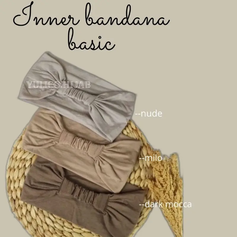 Ciput Bandana Kaos / Inner Bandana Kaos jilbab rayon 0