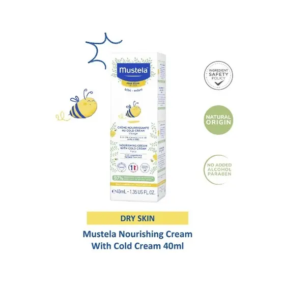 NOURISH CREAM WITH COLD CREAM 40 ML MUSTELA