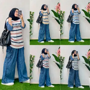 one set kulot natune matt jeans mix combed ld 110 pb 72 lp 60-100 pc 95