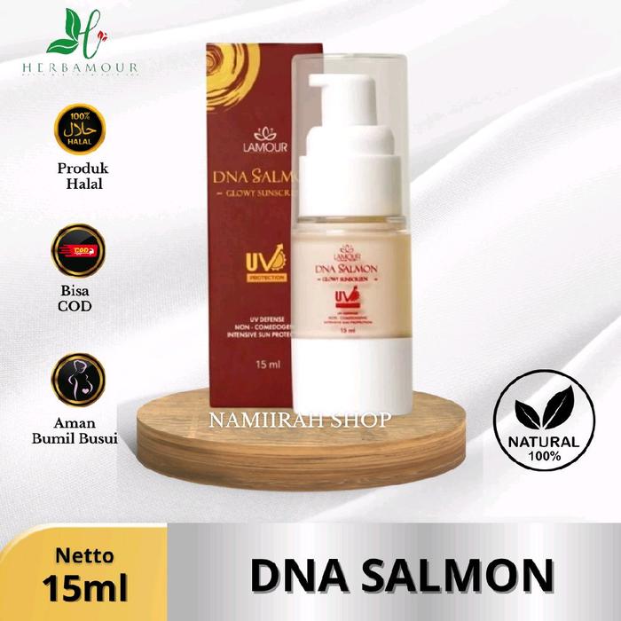 Lamour Dna Salmon Glowy Sunscreen Spf 50 Pa