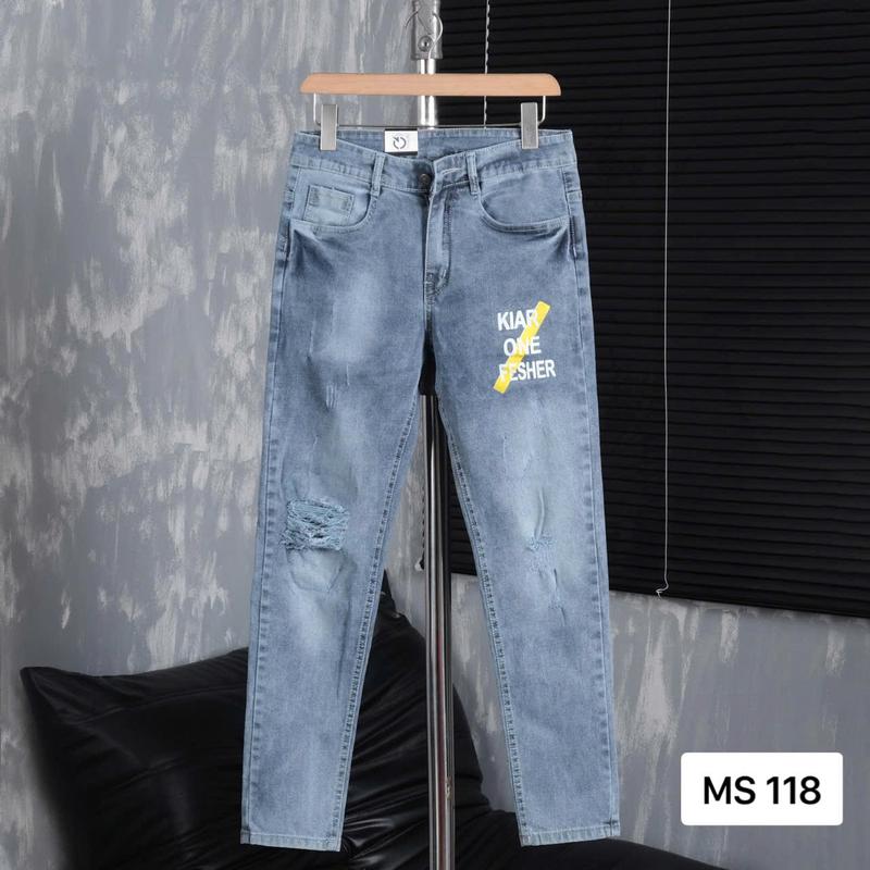  MẪU MỚI QUẦN JEAN NAM DENIM HOT TREND PHONG CÁCH HÀN Menswear Cotton Pants Có Túi quan quanchay  pho quanjeans  namsale 