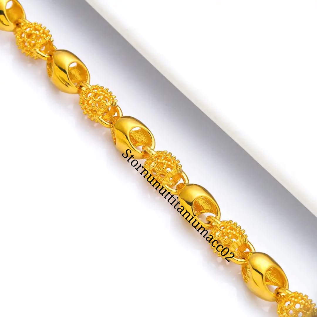 Gelang Model Bambu Untuk Wanita Fashion Terkini Cantik dan Elegan Terbaru Titanium