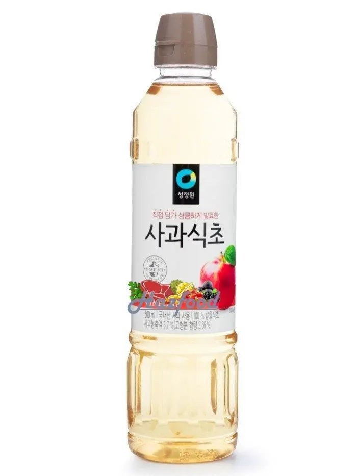 Daesang Chung Jung One Apple Vinegar / Cuka Apel Vinegar 500 ml