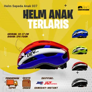 Helm Sepeda Anak 037 Cycling Helmet Pelindung Kepala Anak Sepeda Skate Board Roller Skating