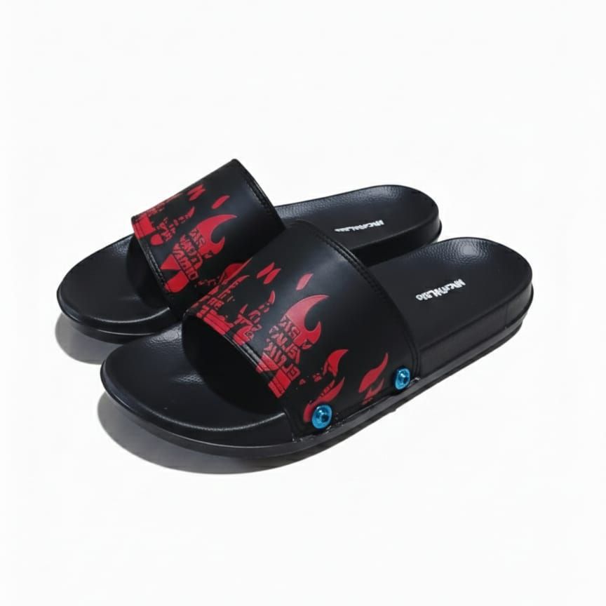 Sandal Selop Titanium Pria Wanita Terbaru Motif Api Sendal Titanium Karet/Slip On/Slide Original Distro Casual Sandal Selop Titanium Pria Wanita Terbaru Motif Api Sendal Titanium Karet/Slip On/Slide Original Distro Casual