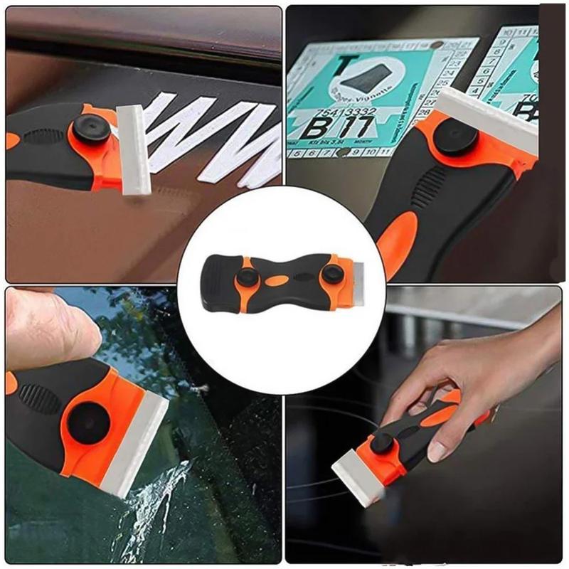 Product Introduction of Clean glass,Scraper tool,window cleaning,car film scraper,Scrape off glass ceramic glue,De-icing,kitchen,Household use,window 10