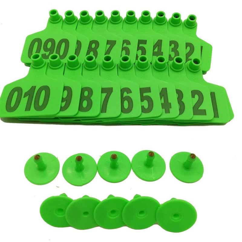 Eartag 5x4cm Blank Sapi Domba Kambing Neck Tag Kalung Ternak, Ear Tag Anting Ternak COMEL PETSHOP 5