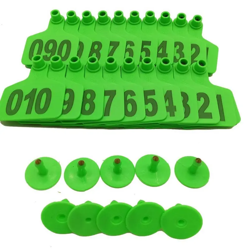 Eartag 5x4cm Blank Sapi Domba Kambing Neck Tag Kalung Ternak, Ear Tag Anting Ternak COMEL PETSHOP 5