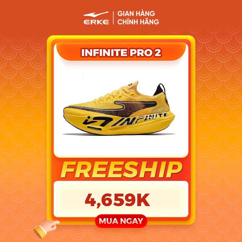 [ĐỘC QUYỀN IRON GIRL] Giày Chạy Marathon Chuyên Nghiệp ERKE-INFINITE PRO2 Giày Chạy Bức Tốc Chuyên Nghiệp 11125203403