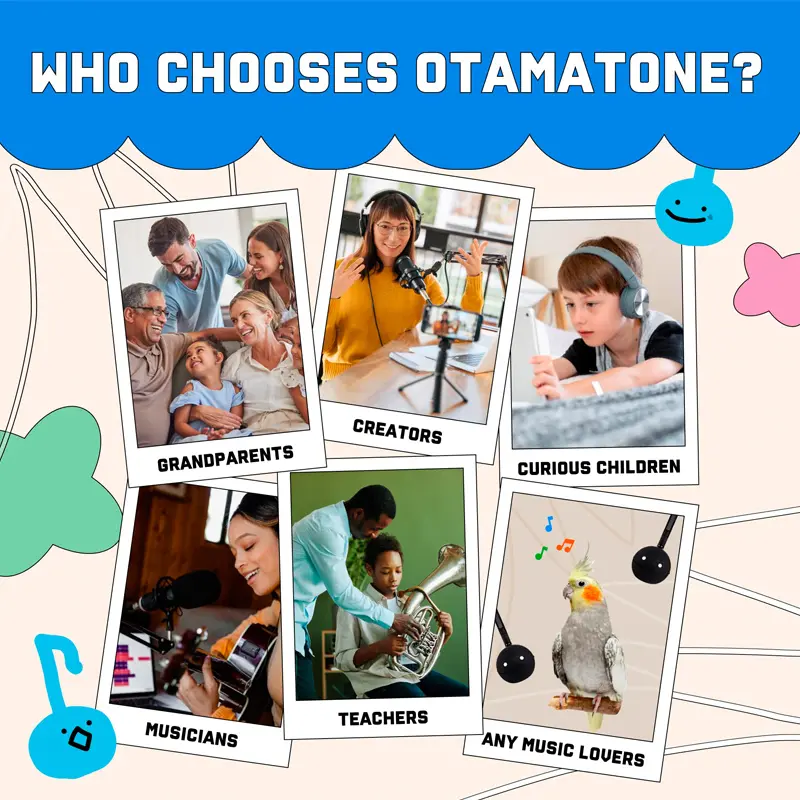 Maywa Denki Otamatone Nhạc Cụ Điện Tử Nhật Bản, Maywa Denki Otamatone, Bộ Tổng Hợp Âm Nhạc Cầm Tay Đồ Chơi Và Quà Tặng Vui Nhộn Từ Nhật Bản 4