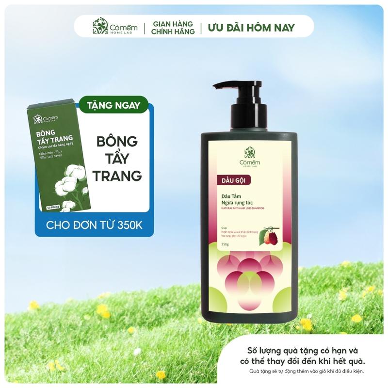 Dầu Gội Dâu Tằm Giúp Giảm Rụng Tóc Cải Thiện Tình Trạng Tóc Gãy Rụng Chẻ Ngọn Cỏ Mềm 350ml
