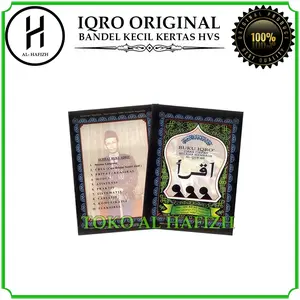 IQRO Bendel Kecil Kertas Koran CD ORIGINAL- K.H.AS'AD HUMAM