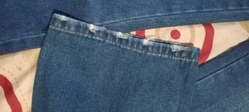 Product Review of DISYAK - HighWaist Loose Jeans Celana Panjang Boyfriend Standar Vintage Blue 109-209 from p**i 2