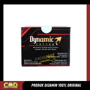 DYNAMIC COFFEE ISI 10 SACHET WARNA EMAS