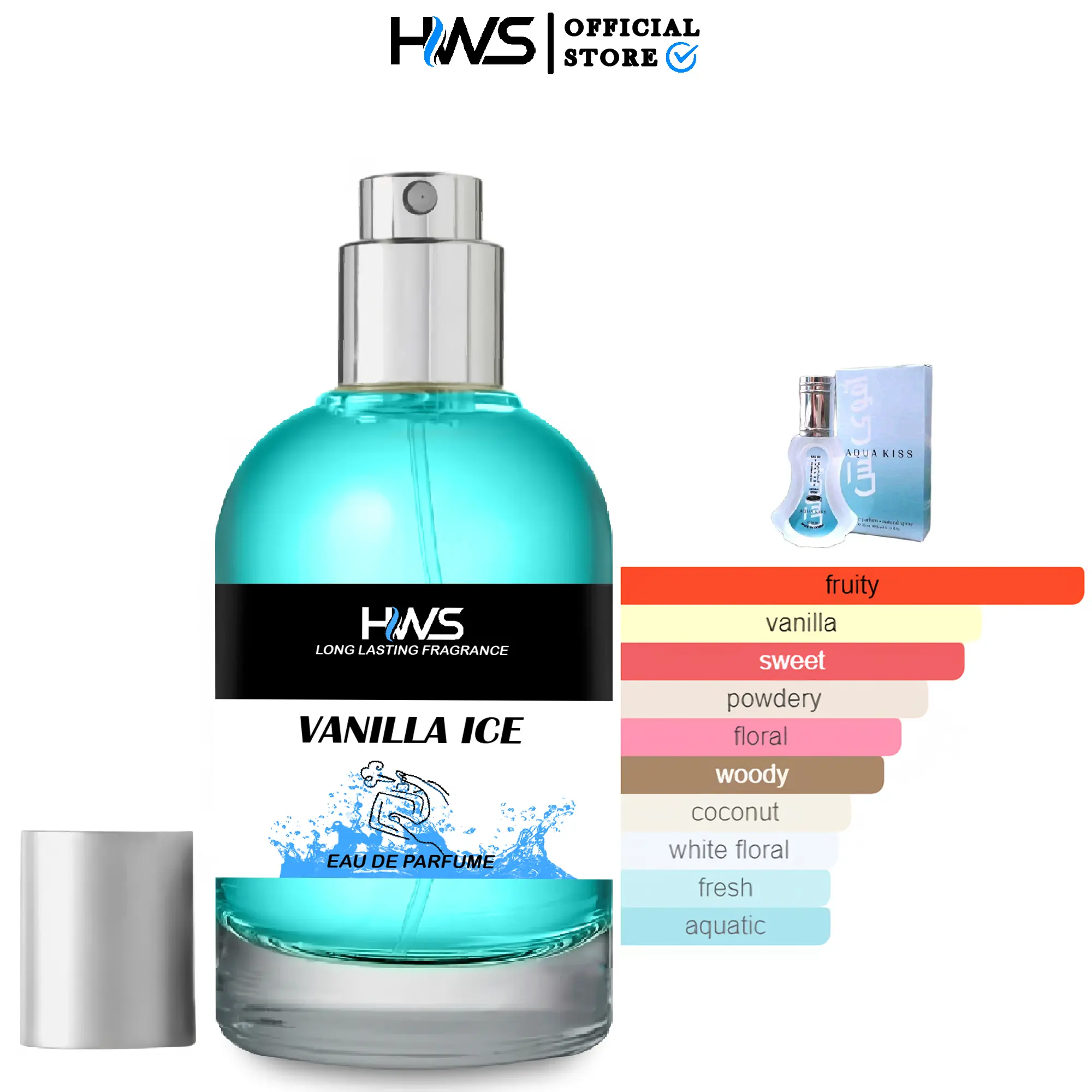 Parfum VANILLA ICE By HWS Eau De Parfum 50mL Parfum Original Parfume Unisex Minyak Wangi Tahan Lama