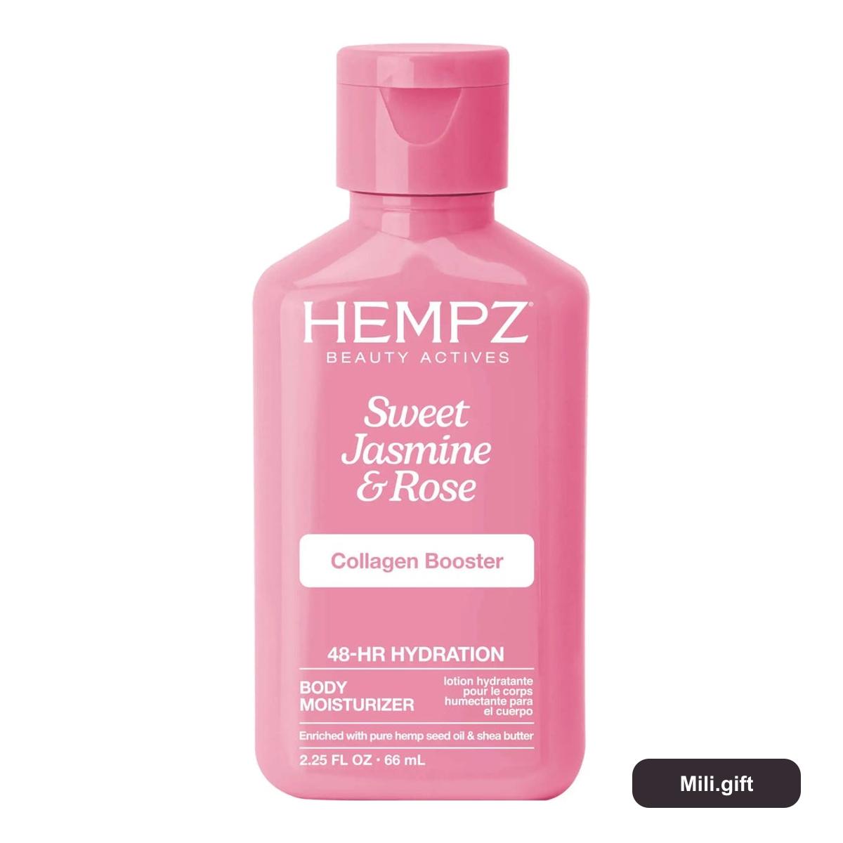 Mix mùi Sữa Dưỡng Thể Hempz Sweet Jasmine & Rose Collagen Booster 48-Hour Hydration Body Moisturizer 17 fl oz / 500 ml