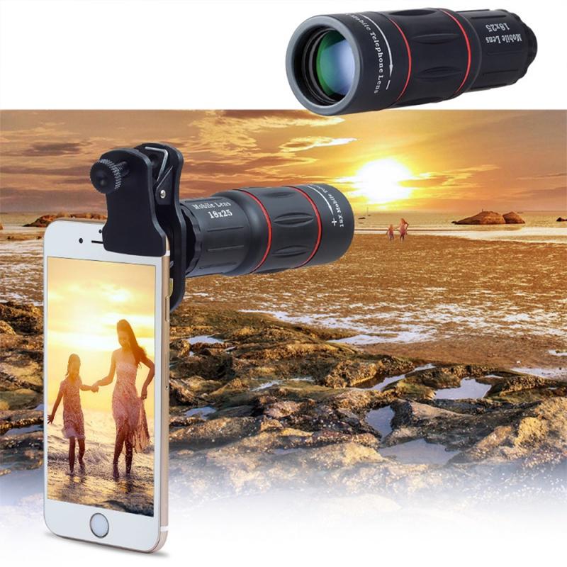 APEXEL 28X Lensa Tele Zomm HP Lens Kamera TeleZoom Apexel 18x25Universal 18X Handphone Bermata HD Ponsel Lensa Camera HP Ponsel LensaZoom Optik Dengan Tripod 0
