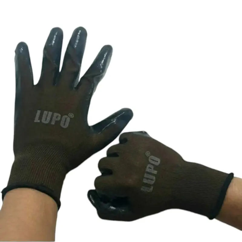SARUNG TANGAN SAFETY MERK LUPO /SARUNG TANGAN KERJA MERK LUPO/SARUNG TANGAN INDUSTRI KARET LATEX ANTI SLIP MERK LUPO PREMIUM -Danstore 4