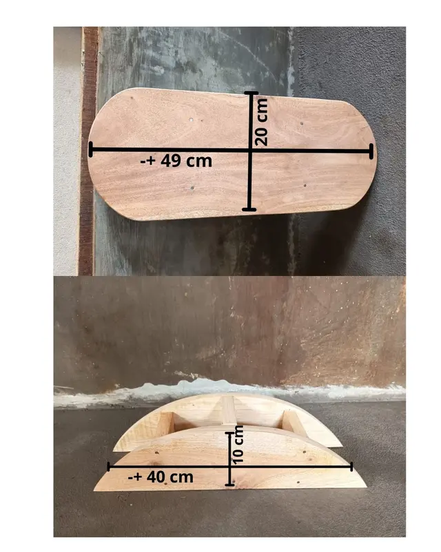 Papan Keseimbangan Anak Wodden Toys Balacing Board 4