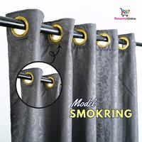 Gambar Gorden Minimalis Jendela dan Pintu Jacquard Emboss - Sapphire Blue, 115x120 dari Rosanna Online Kab. Bandung 4 Tokopedia