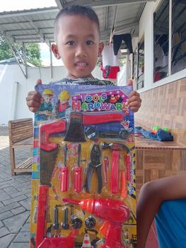 Product Review of Mainan Anak Alat Tukang Tukangan Tools Hardware IM-4009/BC from s**i n**a a** 0