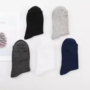 INDOMINI Kaos Kaki Pendek Polos Pria Wanita Dewasa Kaos Kaki Kerja Kantoran Uni R569