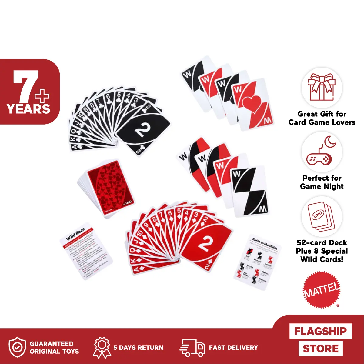 UNO Wild Twist Playing Cards - Permainan Kartu Remi