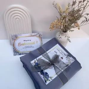 Paket kain bridesmaid dress premium satin velvet seragam nikah (TANPA PAPERBAG)