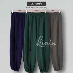 Maya Joger by Kinin Daily | Celana Joger Size Jumbo, Bahan Cey Airflow Anti Kusut