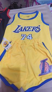 Product Review of SETELAN IMPORT BAJU BASKET ANAK / KAOS SINGLET ANAK LUCU / BAJU IMPORT ANAK ANAK TERBARU / BAJU BASKET ANAK TERMURAH / COD Celana Pakaian Outdoor from m**e 1