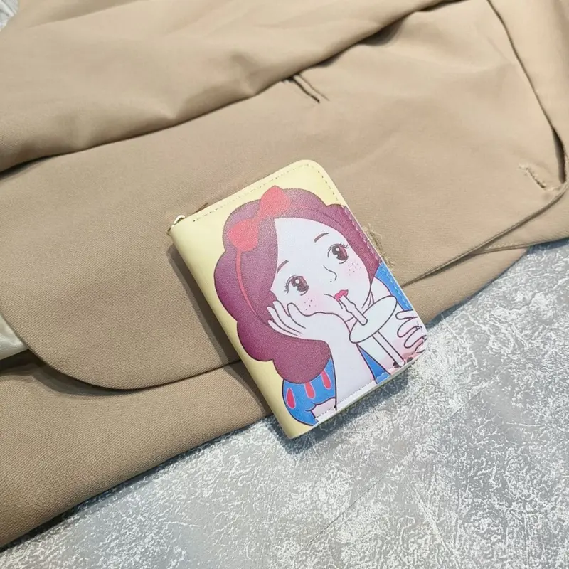 Ví nữ ngắn mini cầm tay nhiều ngăn giá rẻ nhỏ gọn bỏ túi thời trang hàn quốc cute dễ thương VN115 3