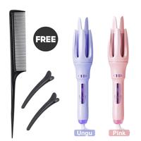 Gambar Homeneeds Curly Pengering Rambut Praktis FJ-8 Dryer Catokan Catokan Sisir dengan Ceramic Coating Meluruskan - Violet dari homeneeds_NEW Kota Surabaya 4 Tokopedia