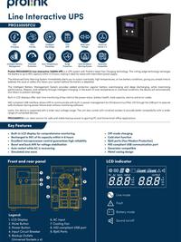 Gambar UPS Prolink PRO3300SFCU 3300VA 1800 Watt Line Interactive UPS Super Fast Charging l USB Port - Bubble dari TokoUPS Kota Administrasi Jakarta Pusat 2 Tokopedia