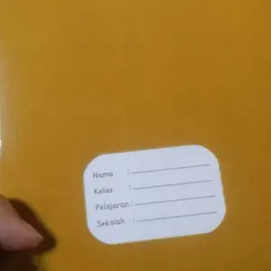 PAPERUS Buku Tulis Motif KRAFT 40 LEMBAR / SAMPUL COKLAT Ukuran Kuarto / Kecil / Buku Tulis Murah