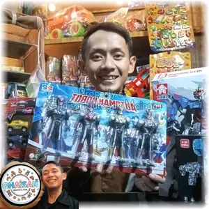 Mainan Ultraman Robot Robotan Paket isi 4pcs beda Karakter