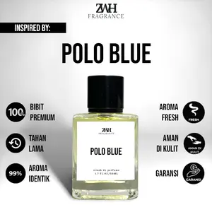 Ziwah Parfum Inspired Polo Blue 50ml - 30ml Wangi Tahan Lama 24 Jam Kualitas Premium