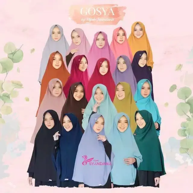 GOSYA BY HIJAB SYANDANA SIZE L DAN JUMBO