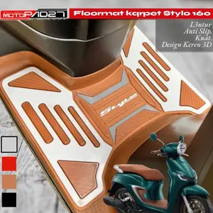 karpet honda Stylo 160 alas pijak kaki Stylo 160 BAHAN KARET PREMIUM