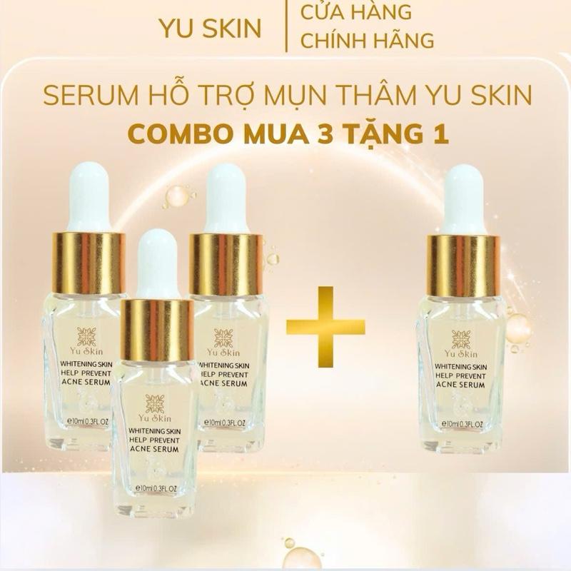[MUA 3 TẶNG 1] Serum Yu Skin hỗ trợ giảm mụn mờ thâm - 10ml Skincare Làm đẹp da