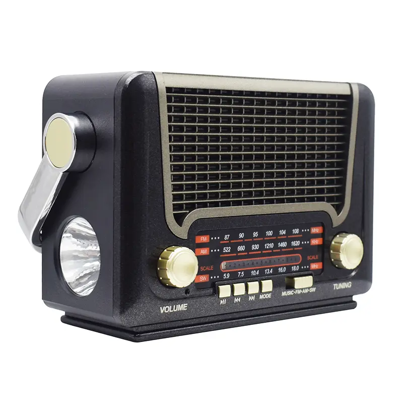 (COD) Merodith Radio Retro Portable 3-in-1 FM/AM/SW | Speaker Bluetooth & Power Bank USB/TF 527BTS - 100% Original! 5