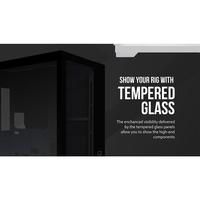 Gambar CASING PRIME GAMING X-[KM] Glass - mATX Case Tempered Glass - Hitam dari Techno Computer Bali Kota Denpasar 4 Tokopedia