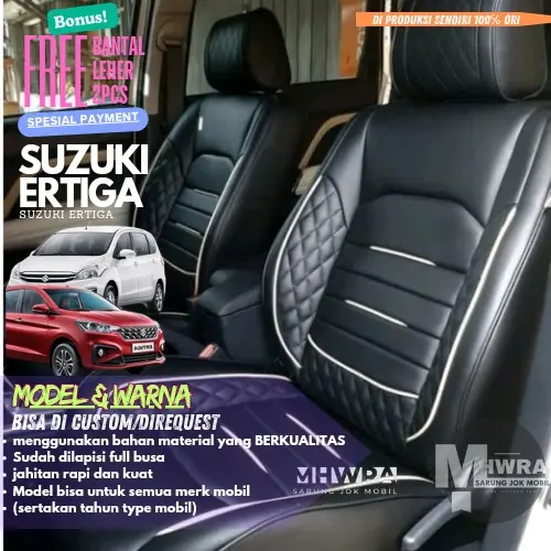 Sarung jok mobil ertiga full seat 3 baris jok Car