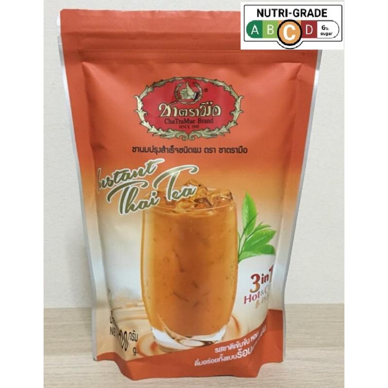 Cha Tra Mue 3 in 1 Instant Thai Milk Tea Green Milk Tea 1