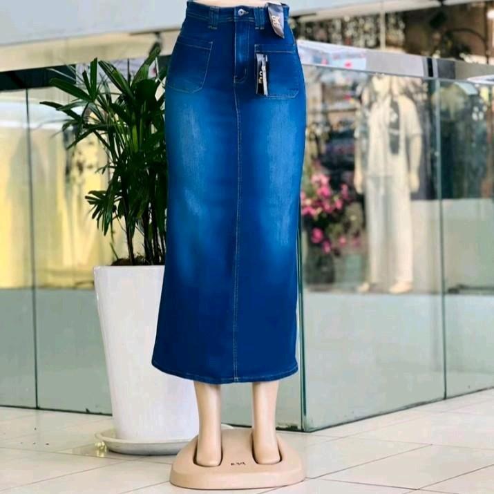 Product Introduction of SKIRT JEANS KITTY POKET STREACHABLE (NO SPLIT) Denim 7